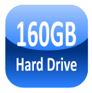 160GB HDD