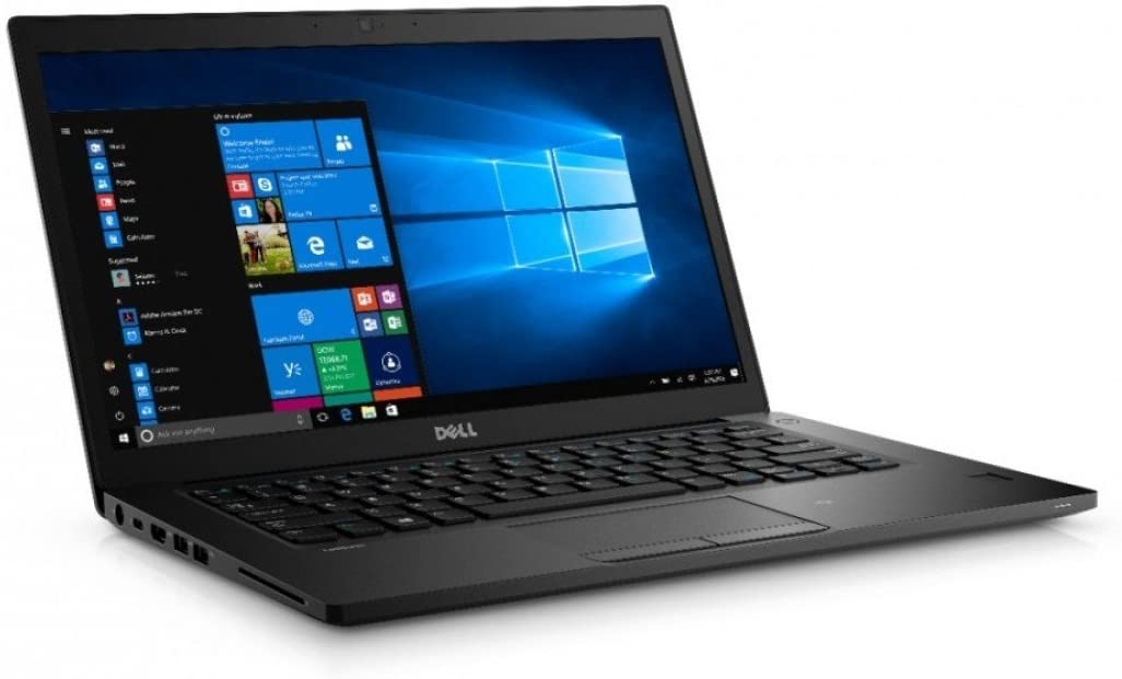 Dell Latitude 7480 14in FHD i5-6300U 16GB 256GB SSD Webcam Backlit Keyboard Black (Renewed)