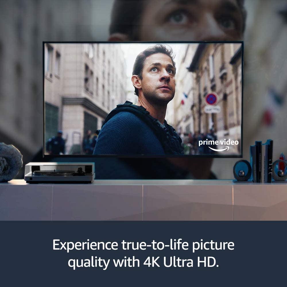 Fire TV Stick 4K streaming device with Alexa built in, Dolby Vision, includes Alexa Voice Remote, latest release
