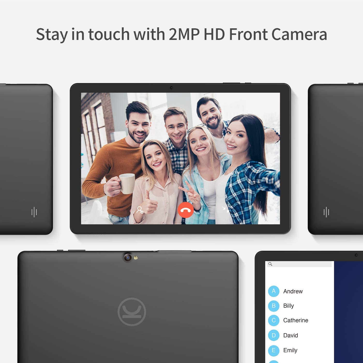 Vankyo MatrixPad Z4 10 inch Tablet, Android 9.0 Pie, 2 GB RAM, 32 GB Storage, 8MP Rear Camera, Quad-Core Processor, 10.1 inch IPS HD Display, Wi-Fi, Black