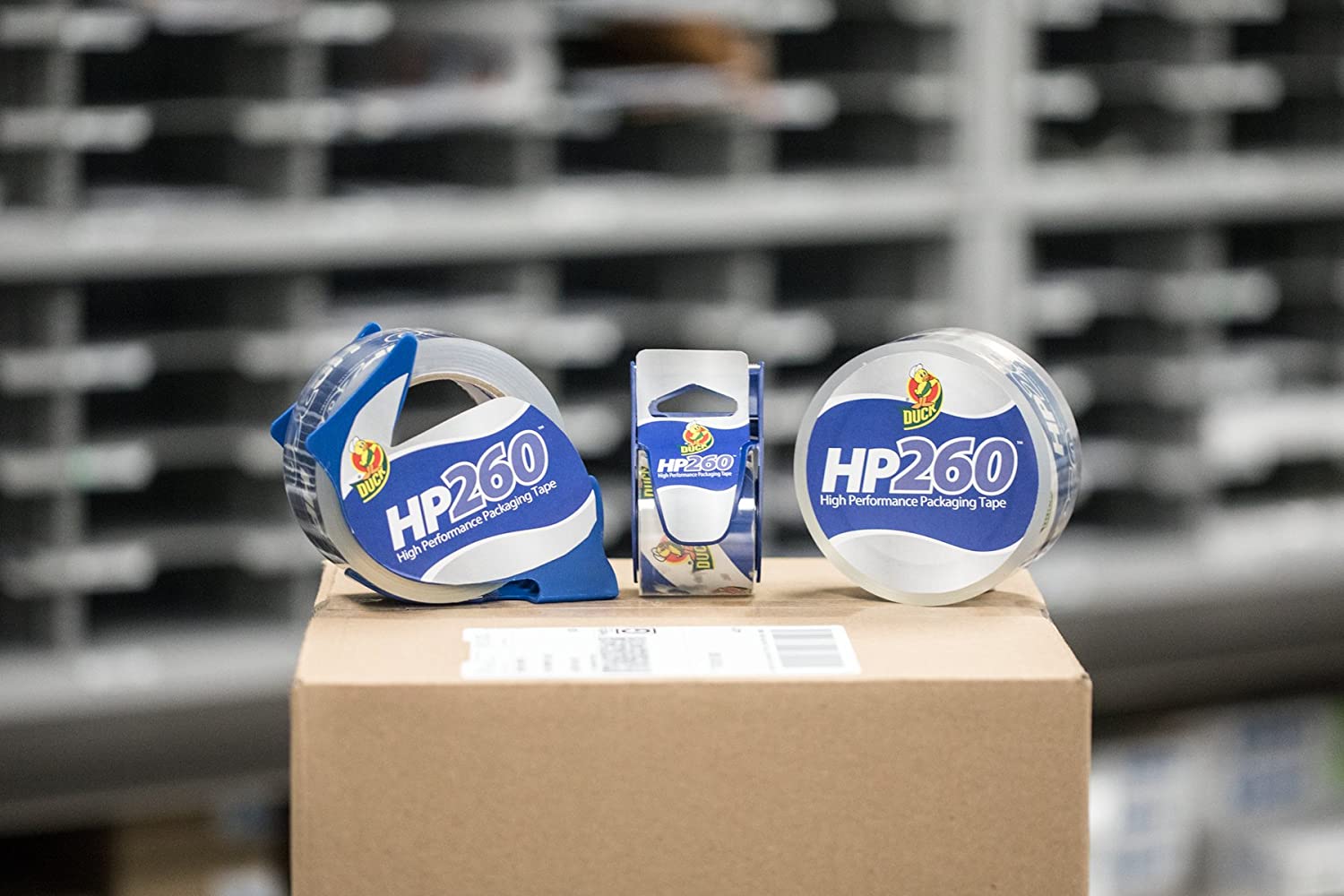 Duck HP260 Packing Tape Refill, 8 Rolls, 1.88 Inch x 60 Yard, Clear (1067839)