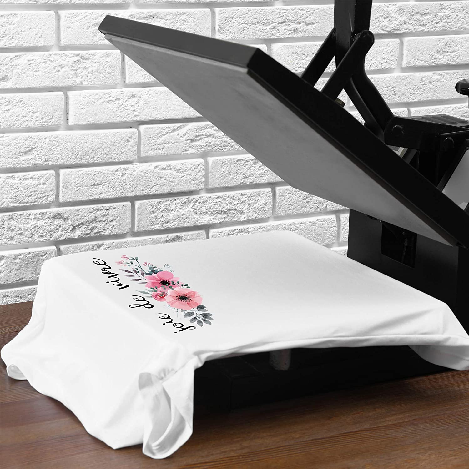 HAYES PAPER CO. Sublimation Paper for Heat Transfer onto Shirts, Ceramic Mugs, Works with All Inkjet Printers, 8.5x11 in. 110 Sheets, 125 GSM