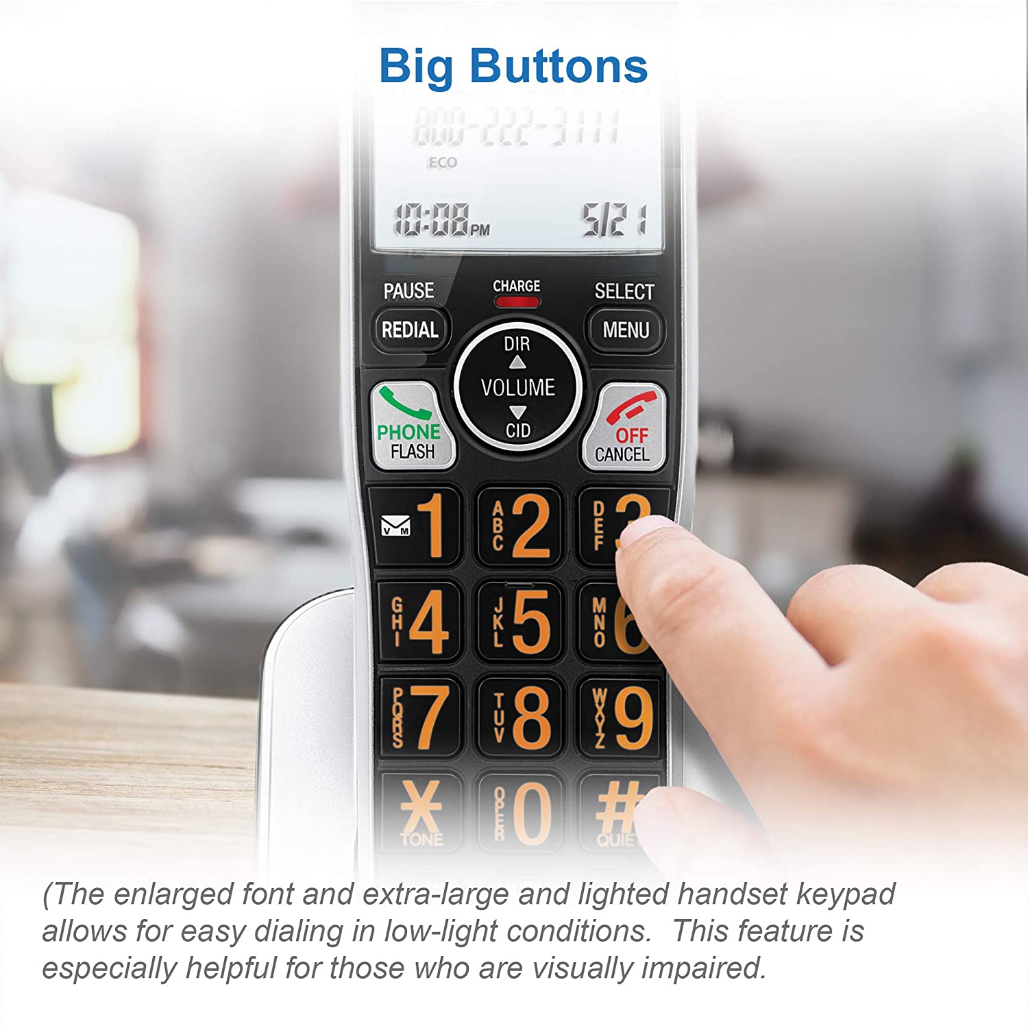 AT&T BL102-4 DECT 6.0 4-Handset Cordless Phone for Home with Answering Machine, Call Blocking, Caller ID Announcer, Audio Assist, Intercom, and Unsurpassed Range